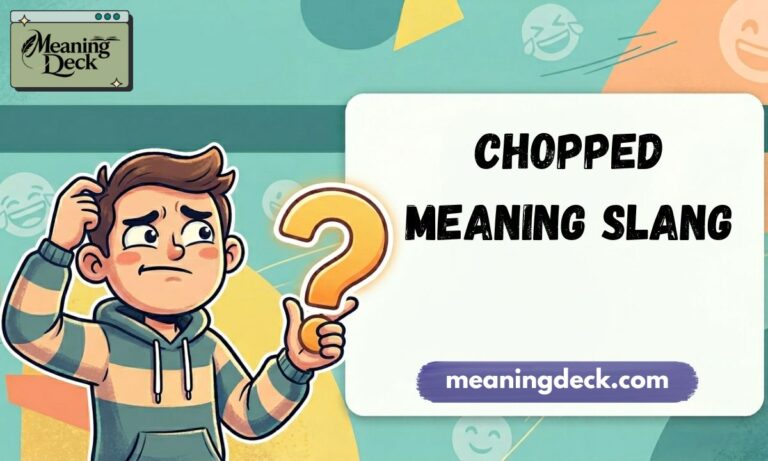 Chopped Meaning Slang Feature Image