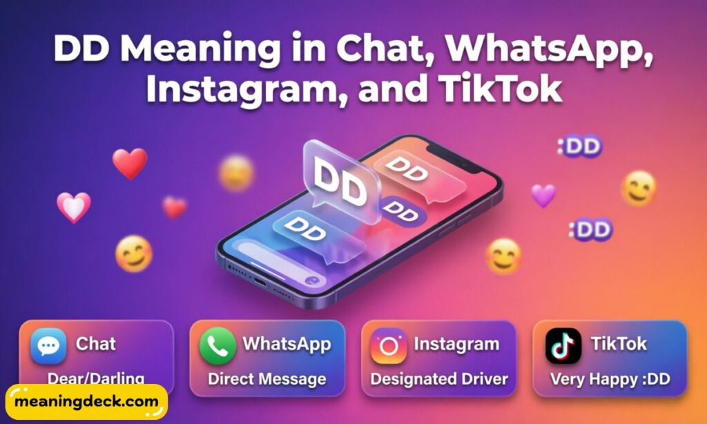 DD Meaning in Chat, WhatsApp, Instagram, and TikTok