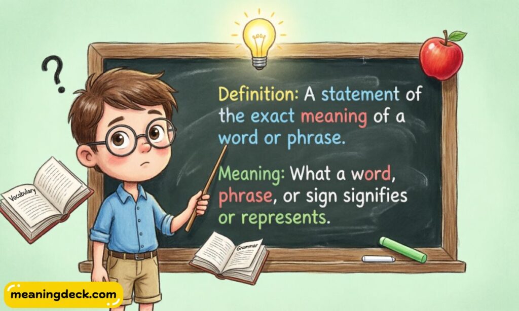 Definition Meaning