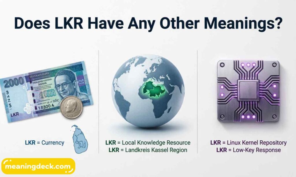 Does LKR Have Any Other Meanings?
