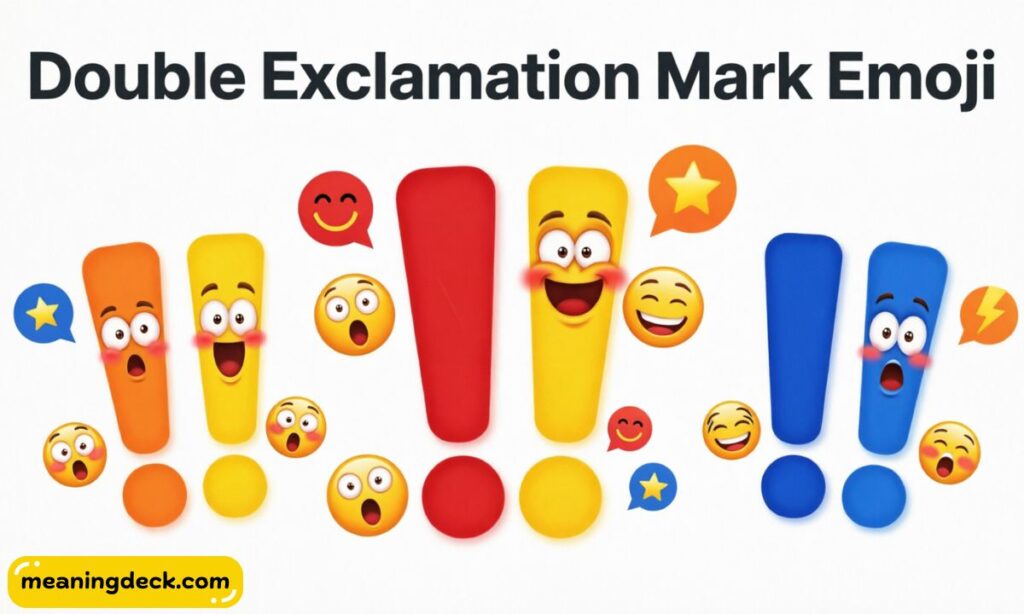 Double Exclamation Mark Emoji