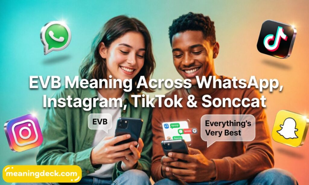EVB Meaning Across WhatsApp, Instagram, TikTok and Snapchat