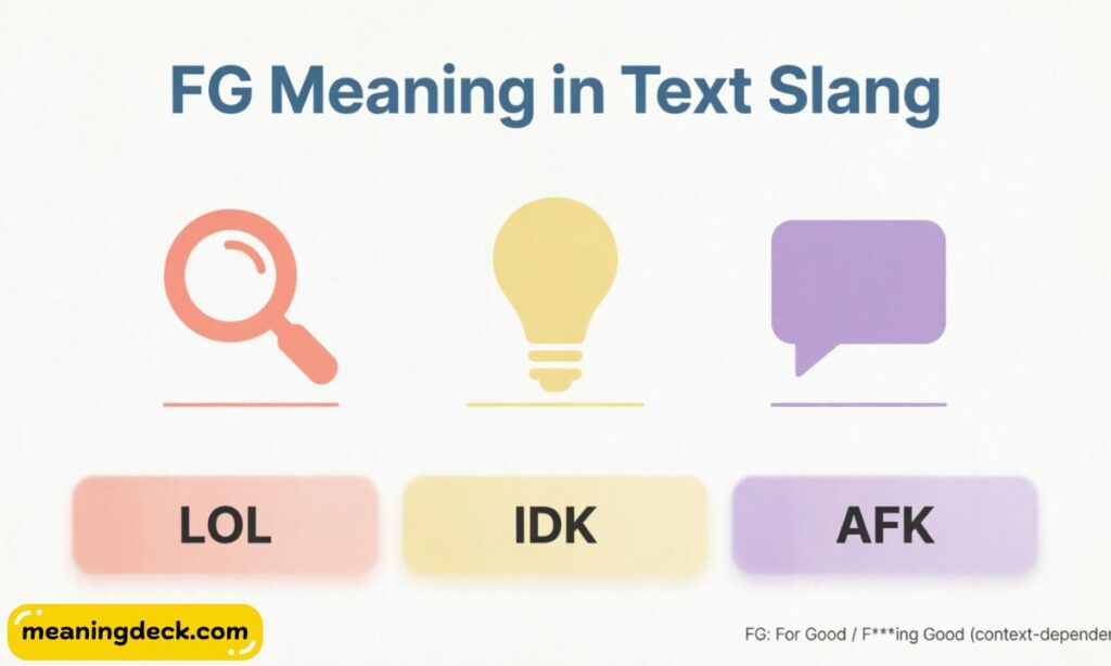 FG Meaning in Text Slang