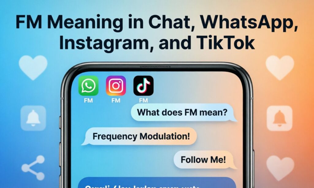 FM Meaning in Chat, WhatsApp, Instagram, and TIKTOK