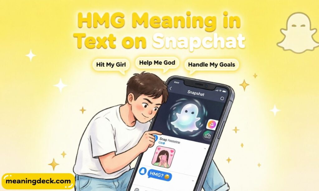 HMG Meaning in Text on Snapchat