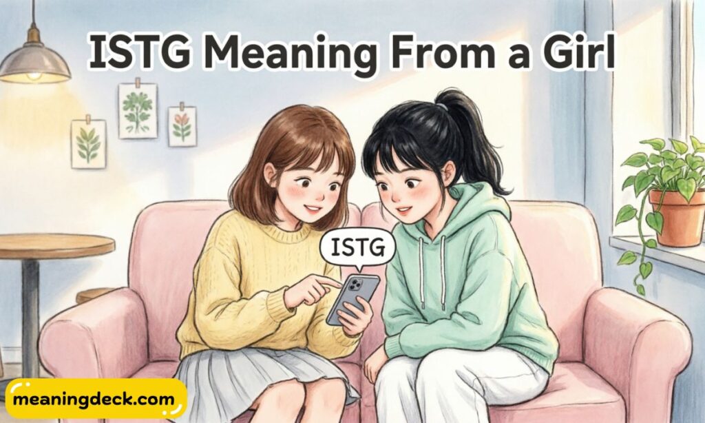 ISTG Meaning From a Girl