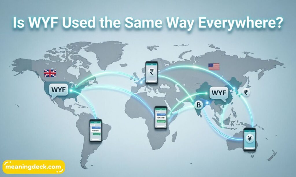 Is WYF Used the Same Way Everywhere?