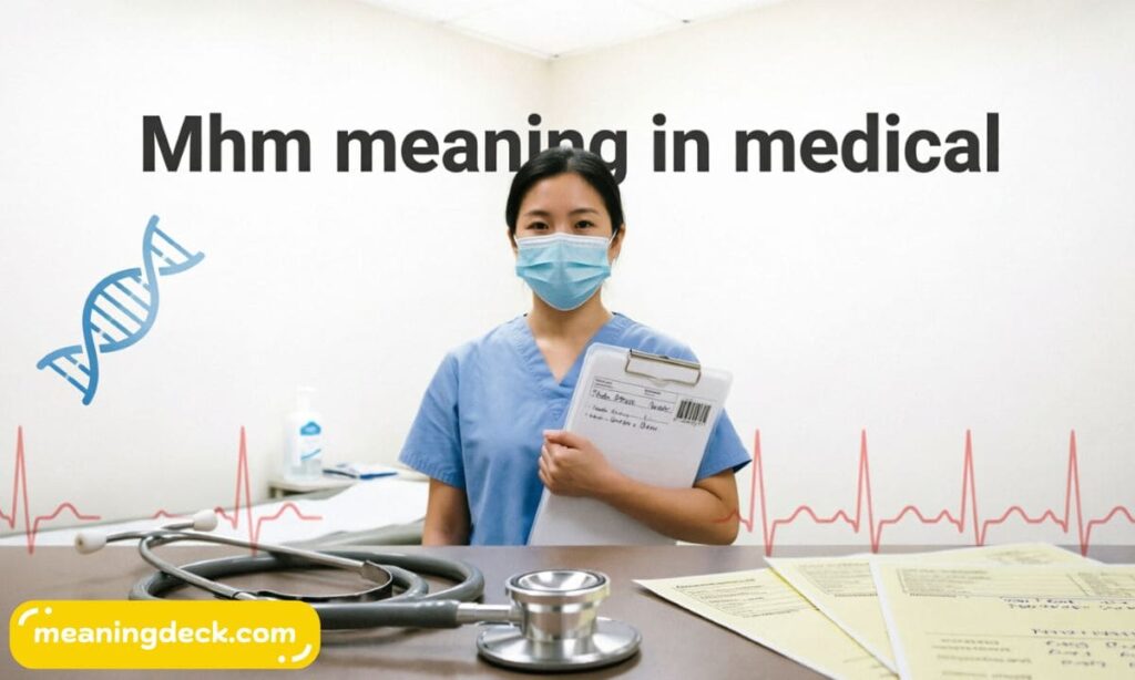 MHM Meaning in Medical
