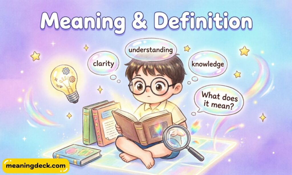 Meaning and Definition