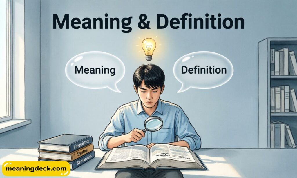 Meaning and Definition
