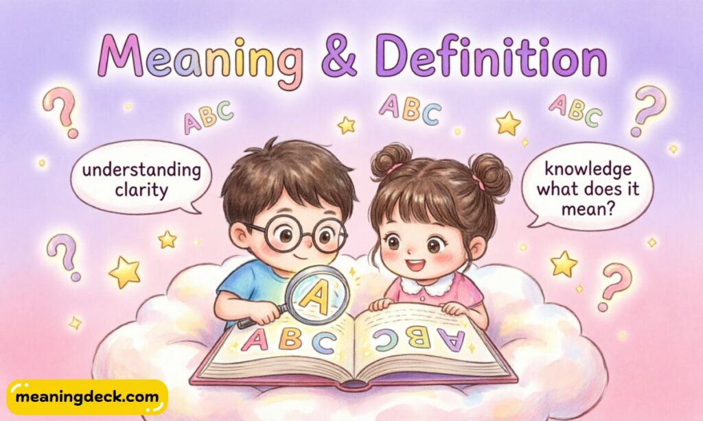 Meaning and Definition