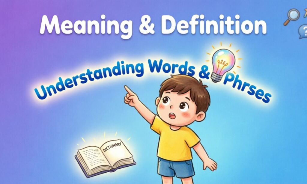 Meaning and Definitions