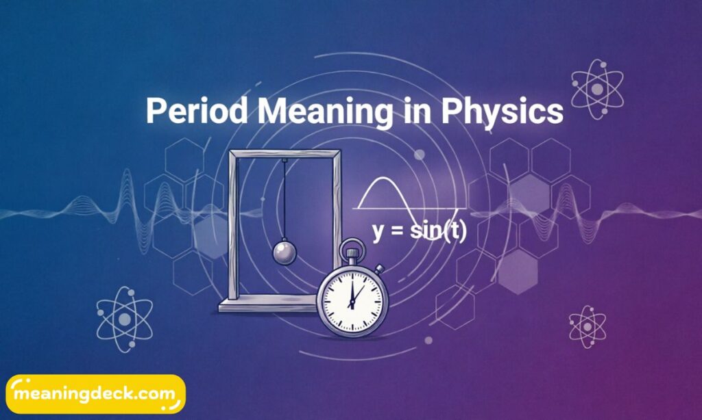 Period Meaning in Physics