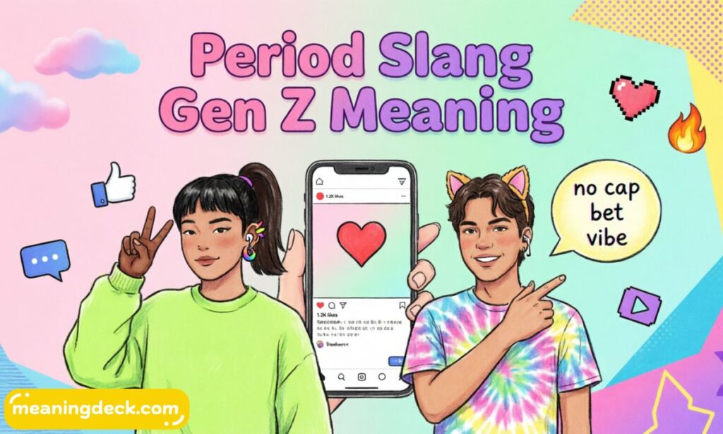 Period Slang Gen Z Meaning