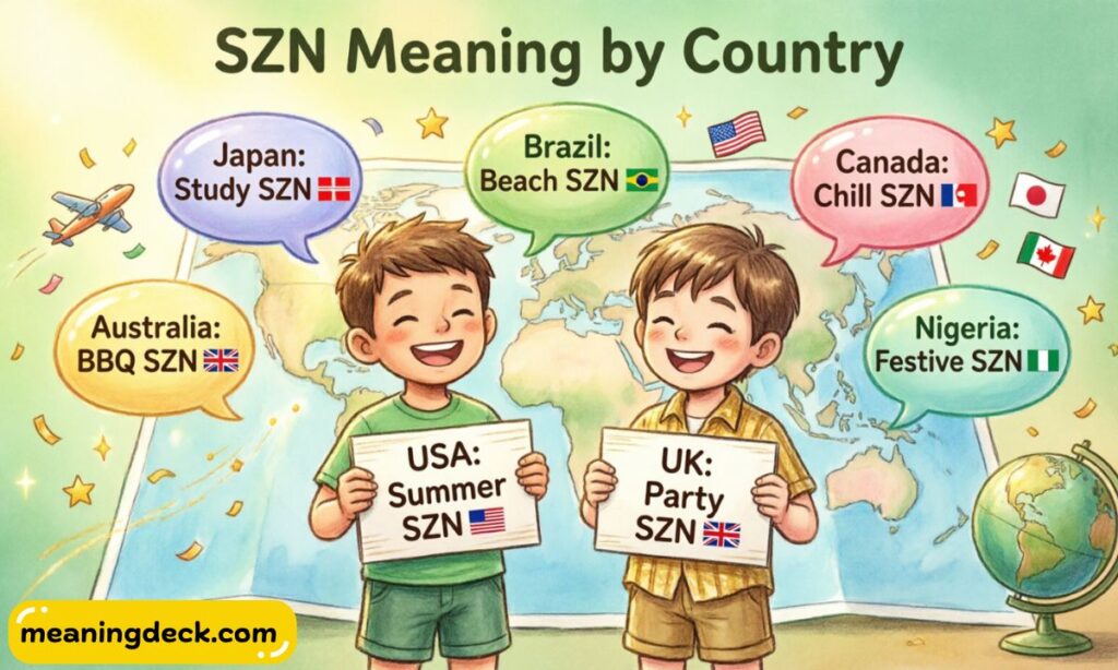 SZN Meaning by Country