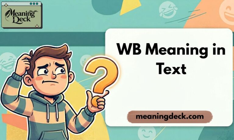 WB Meaning in Text