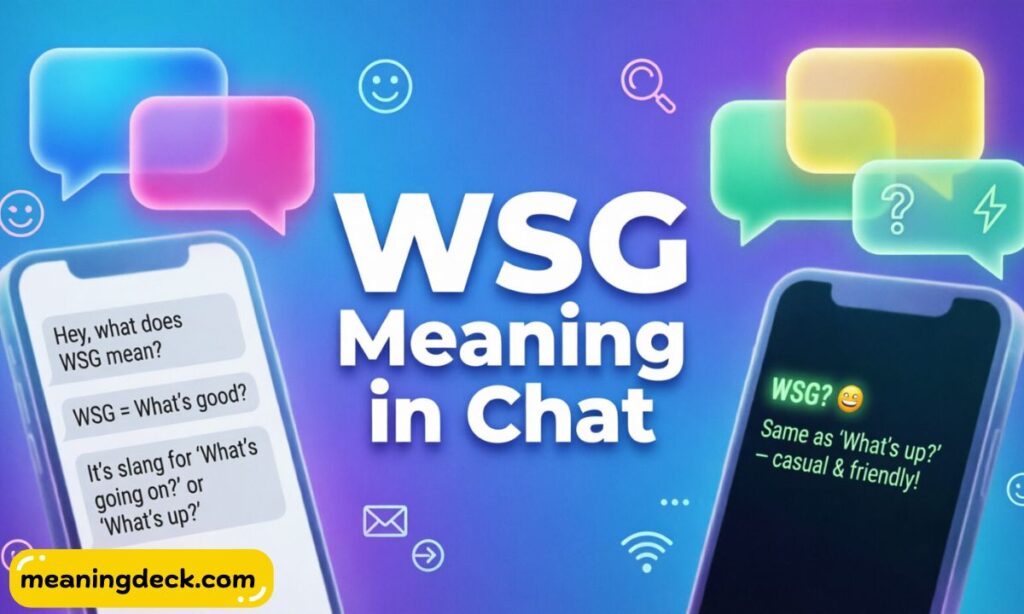 WSG Meaning in Chat