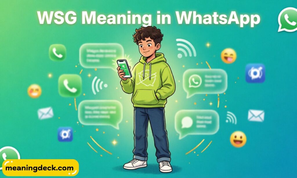 WSG Meaning in WhatsApp