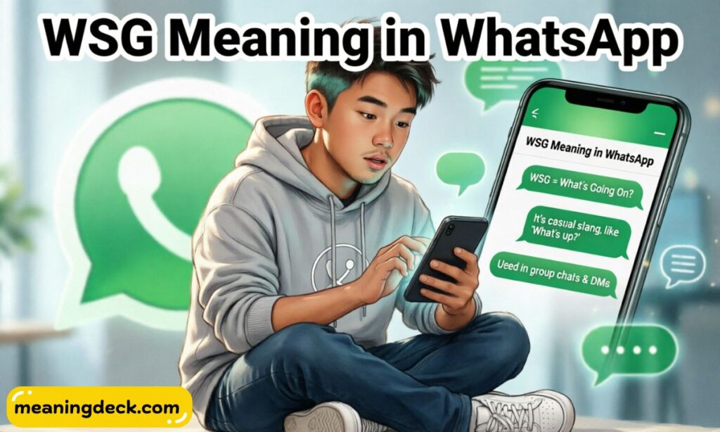 WSG Meaning in WhatsApp