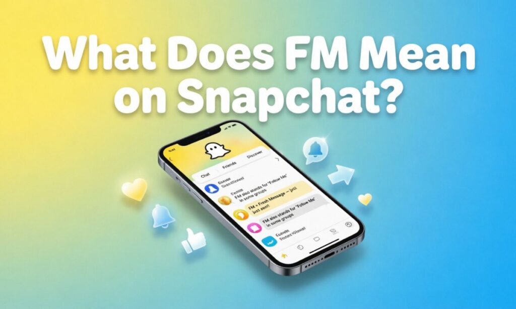 What Does FM Mean on Snapchat