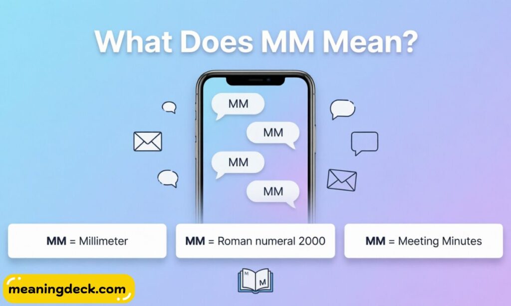 What Does MM Mean