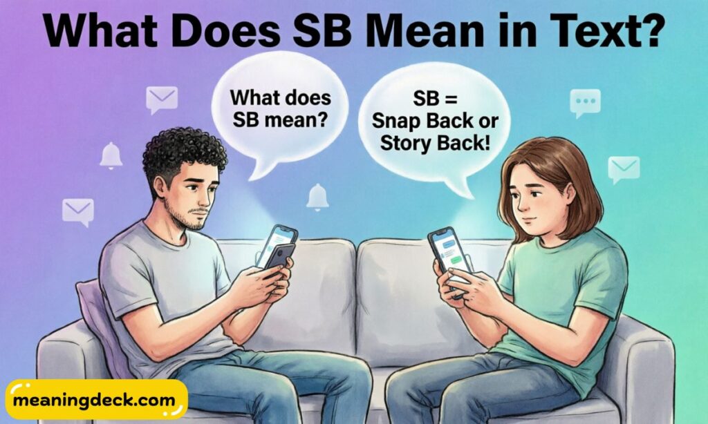What Does SB Mean in Text
