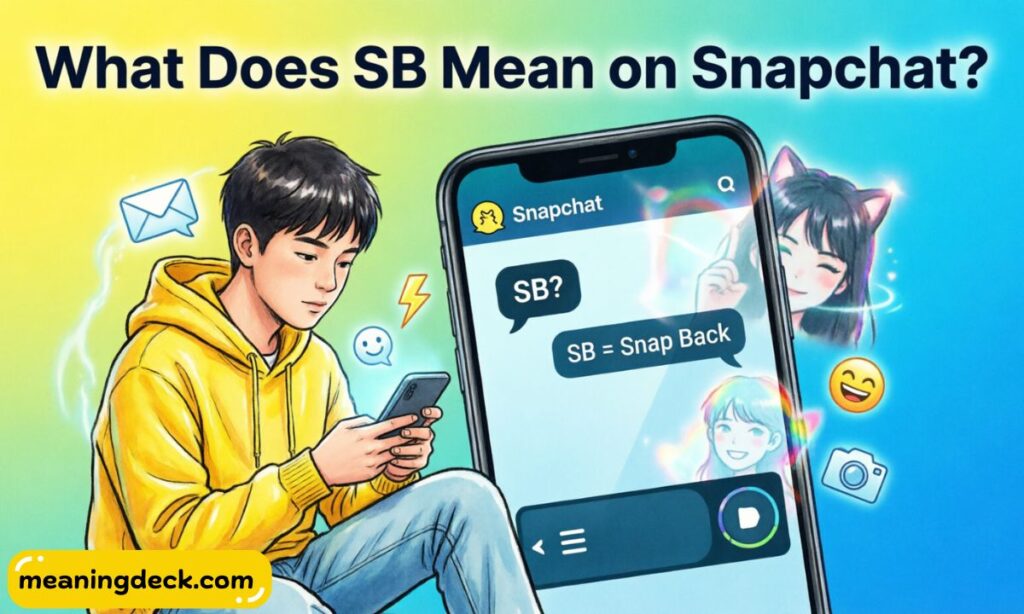 What Does SB Mean on Snapchat