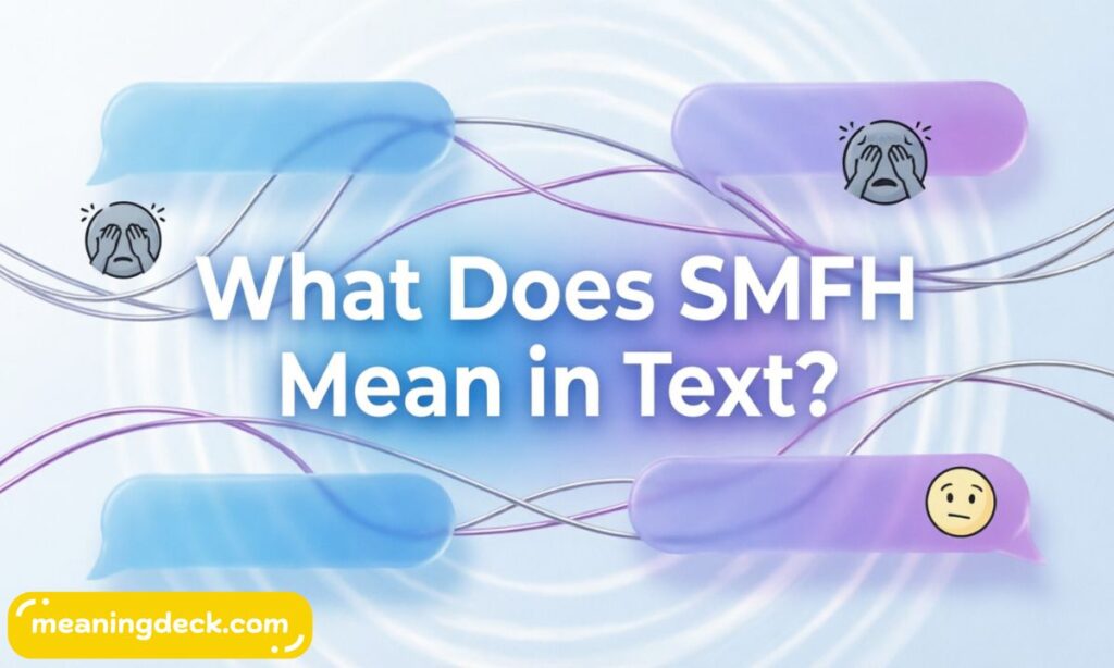 What Does SMFH Mean in Text