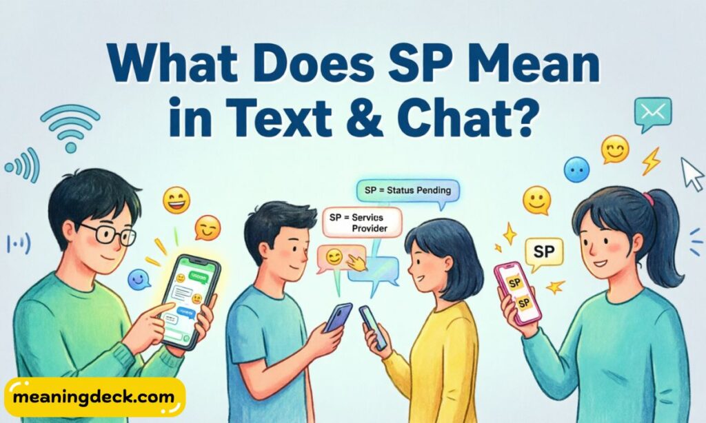 What Does SP Mean in Text and Chat