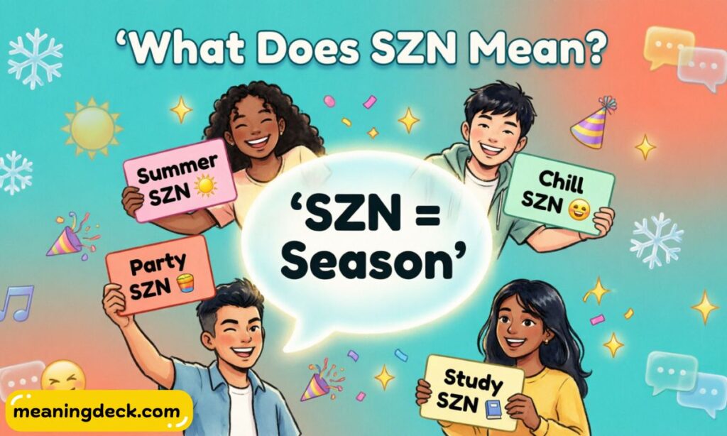 What Does SZN Mean