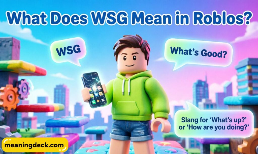 What Does WSG Mean in Roblox?