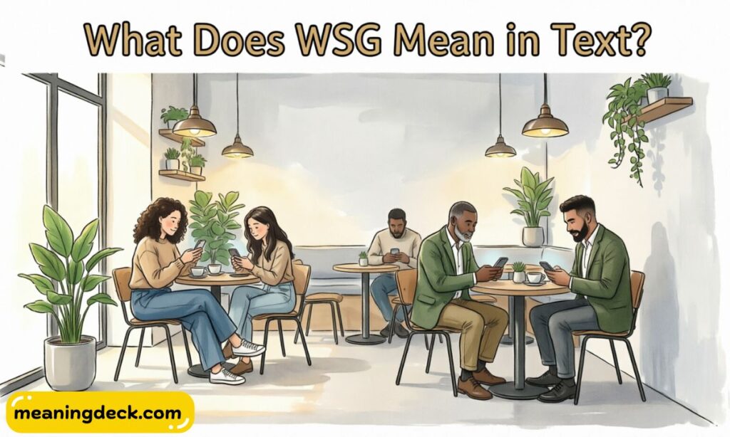What Does WSG Mean in Text