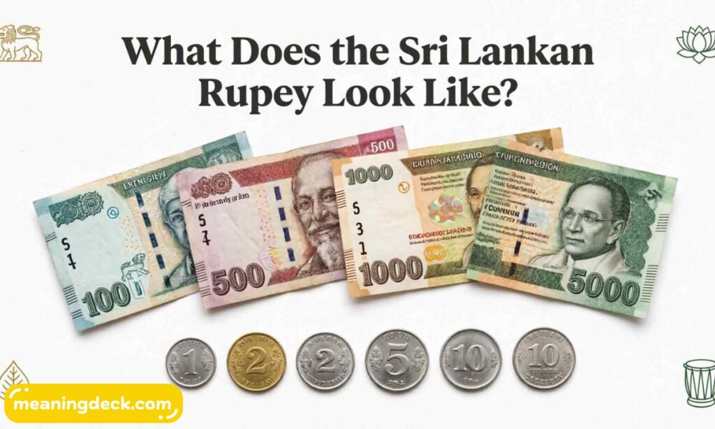 What Does the Sri Lankan Rupey Look Like?