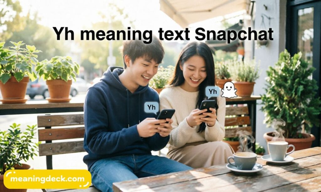 Yh Meaning text Snapchat