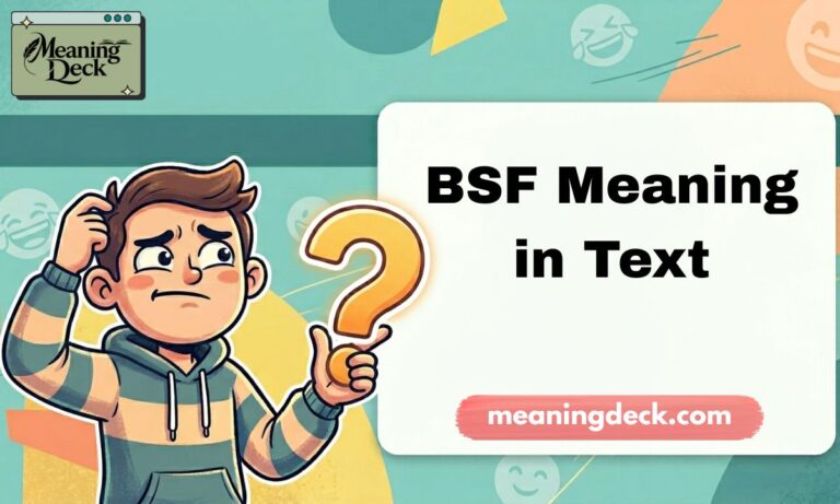 BSF Meaning in Text Feature Image