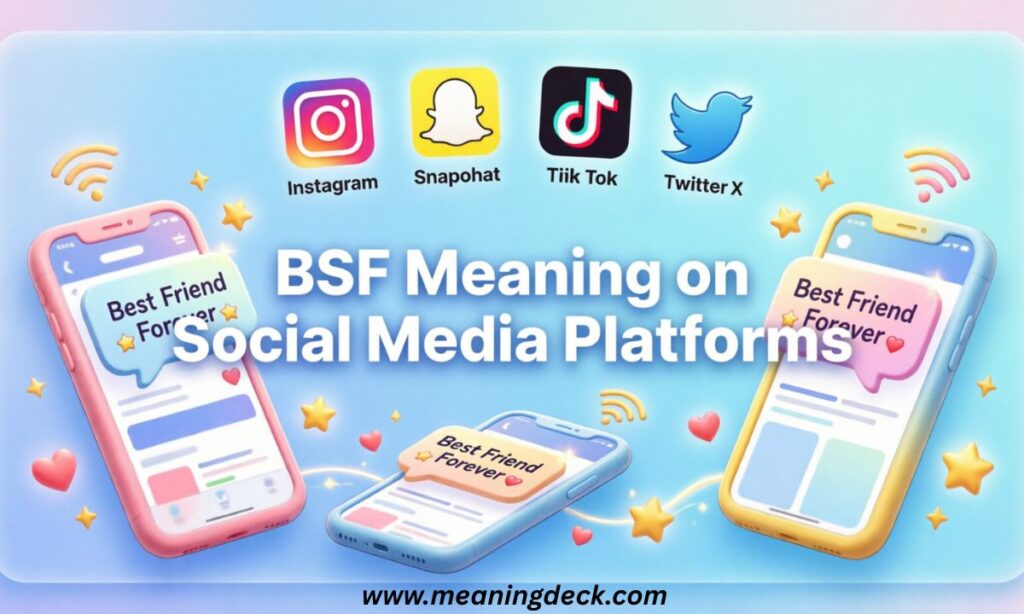 BSF Meaning on Social Media Platforms
