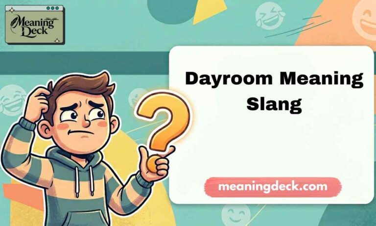Dayroom Meaning Slang Feature Image
