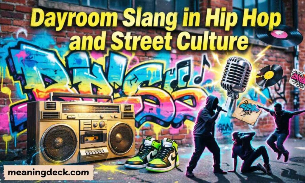 Dayroom Slang in Hip Hop and Street Culture