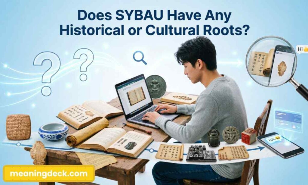 Does SYBAU Have Any Historical or Cultural Roots