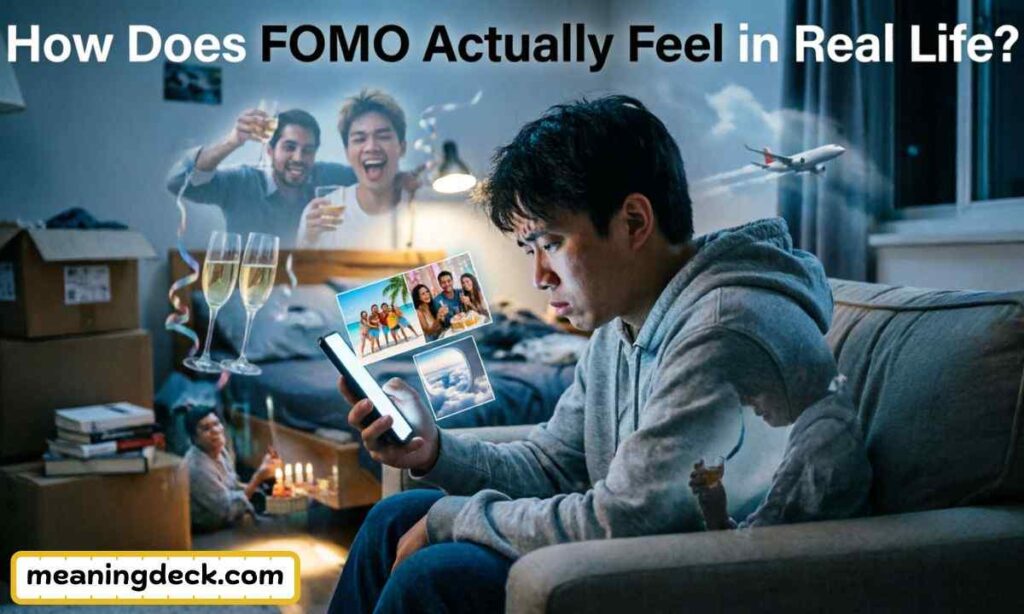 How Does FOMO Actually Feel in Real Life?