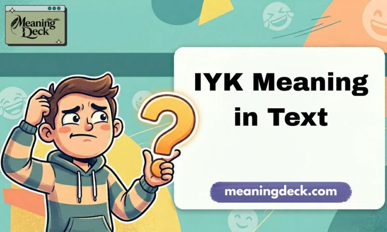 IYK Meaning in Text Feature Image