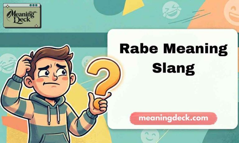 Rabe Meaning Slang Feature Image