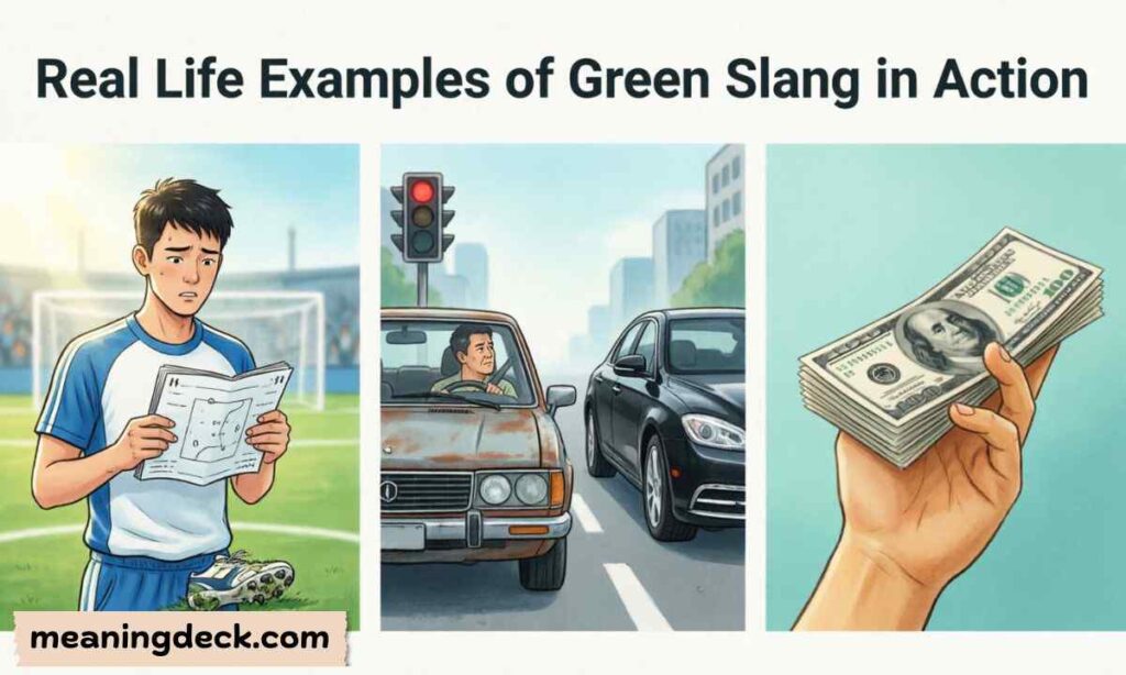Real Life Examples of Green Slang in Action
