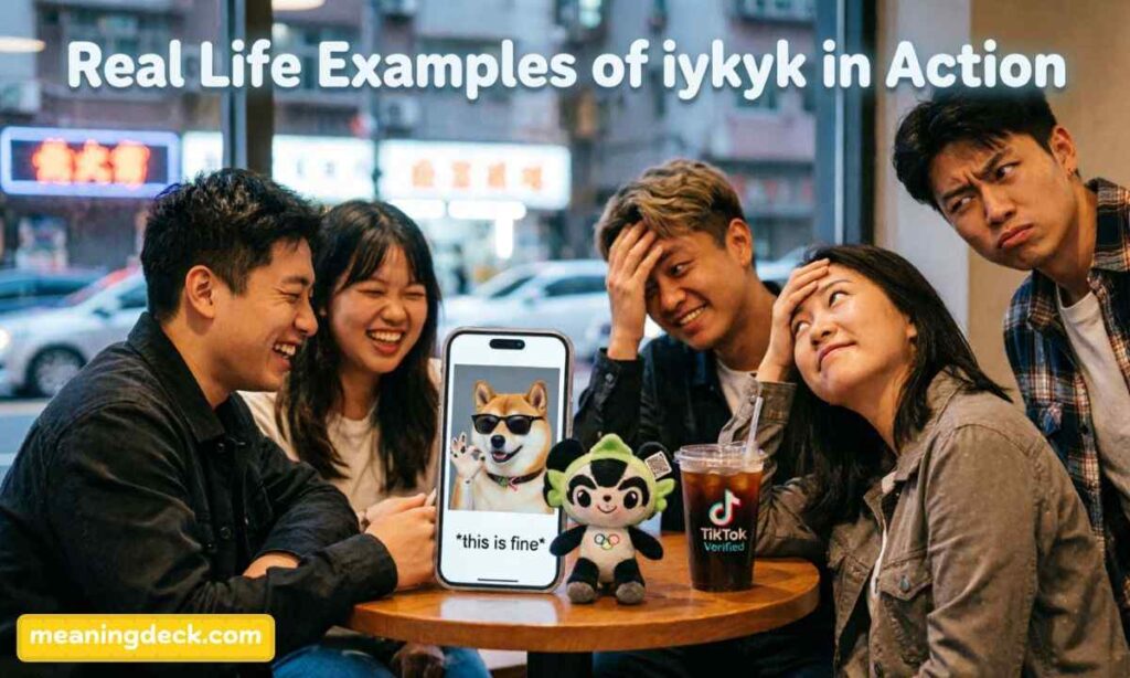 Real Life Examples of iykyk in Action