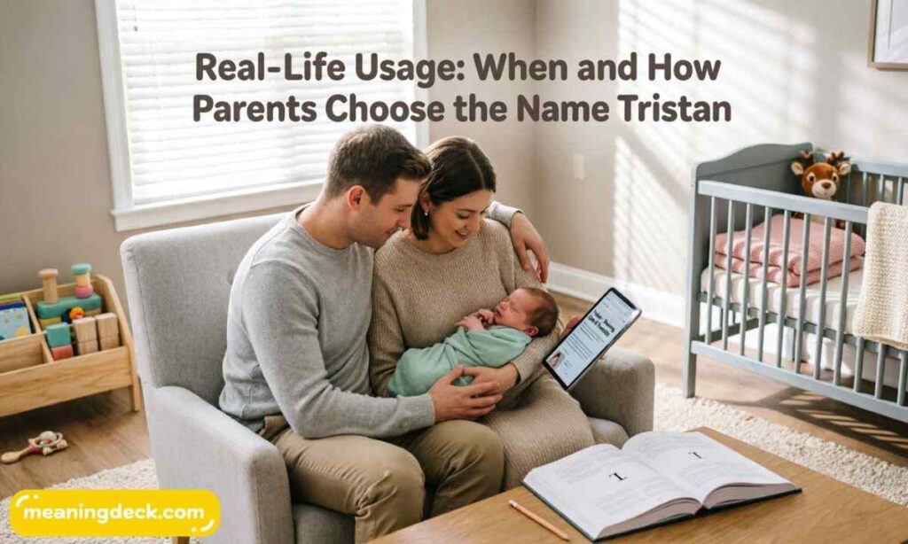 Real-Life Usage When and How Parents Choose the Name Tristan