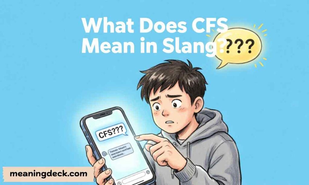 What Does CFS Mean in Slang?