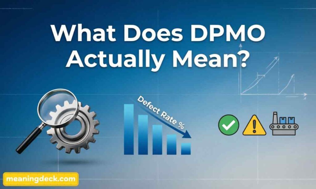 What Does DPMO Actually Mean?