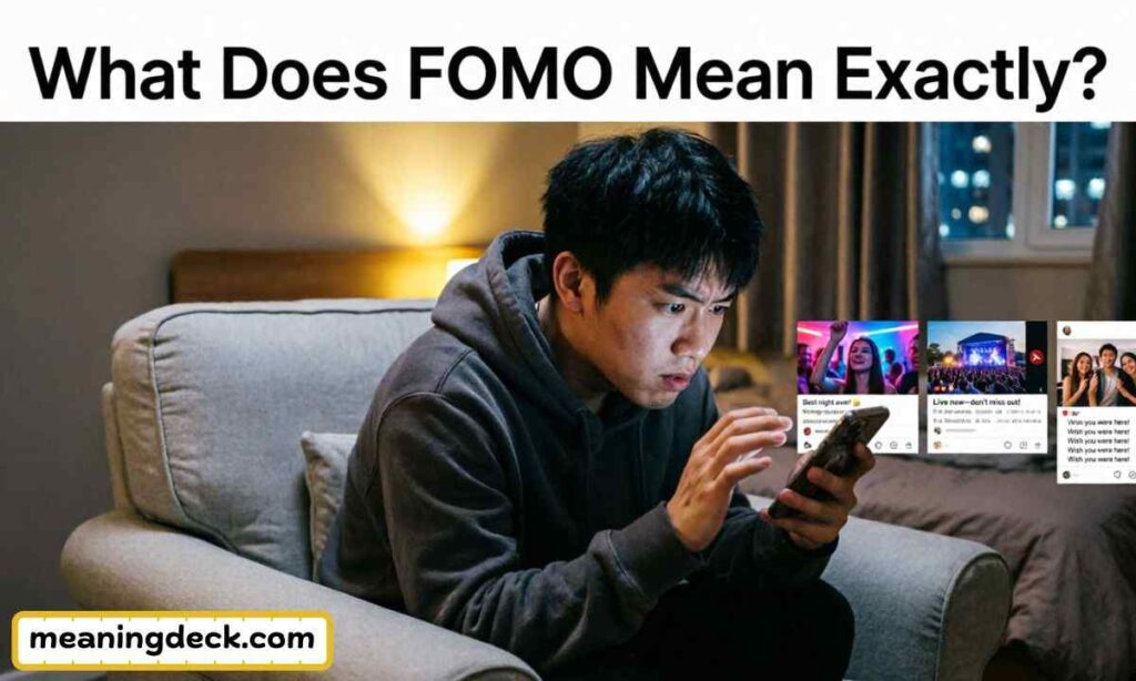 What Does FOMO Mean Exactly?