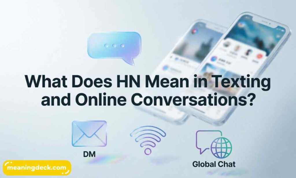 What Does HN Mean in Texting and Online Conversations?