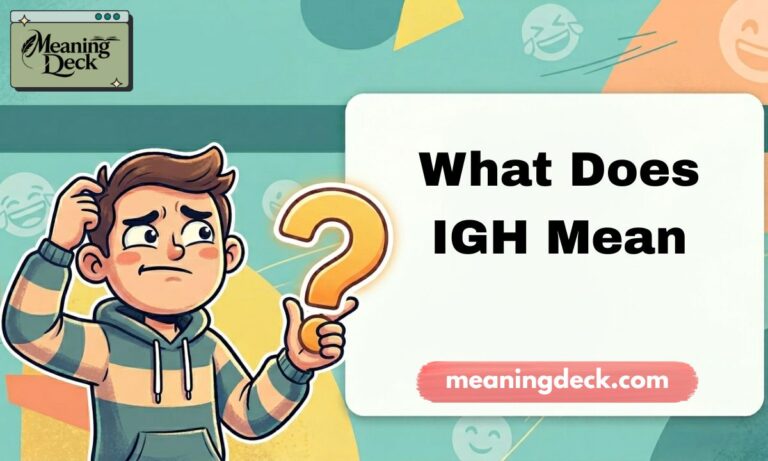 What Does IGH Mean